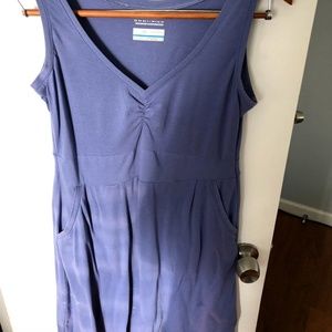 Blue Active Wear Travel Dress Columbia